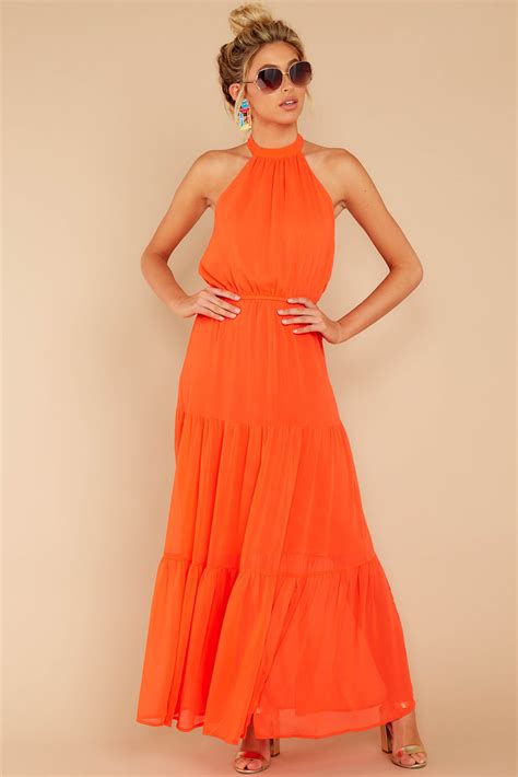 WOMEN'S LUXURY ORANGE READY TO WEAR 